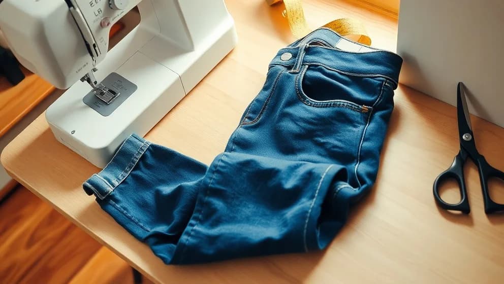 Så syr du upp jeans själv med snyggt proffsresultat